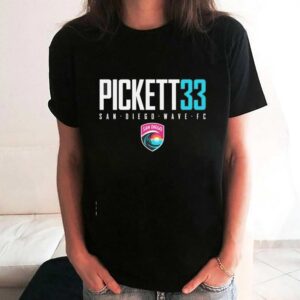 San Diego Wave FC Pickett 33 San Diego Wave FC Soccer League shirt