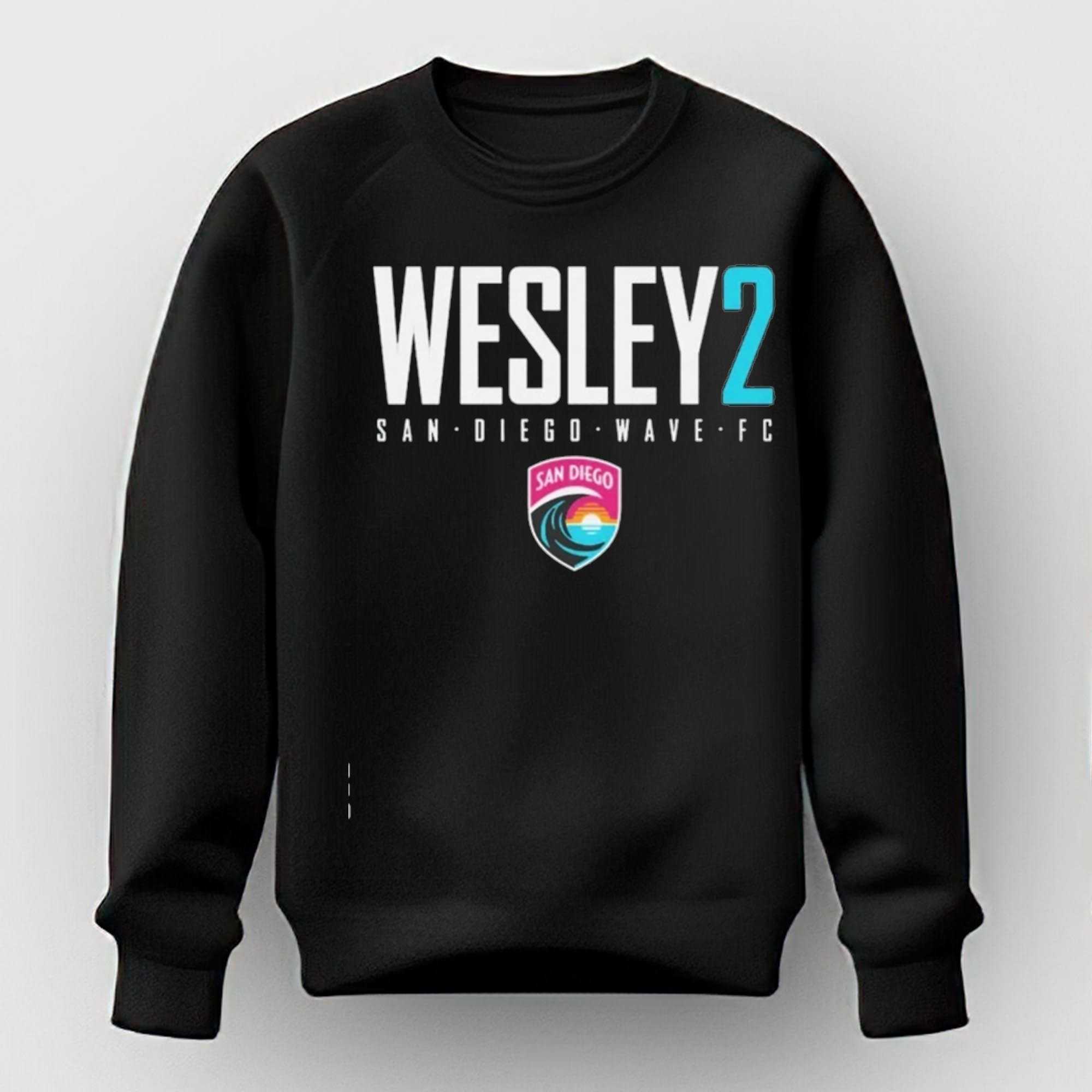 San Diego Wave FC Wesley 2 San Diego Wave FC San Diego Wave FC shirt San Diego Wave FC Wesley 2 San Diego Wave FC San Diego Wave FC shirt