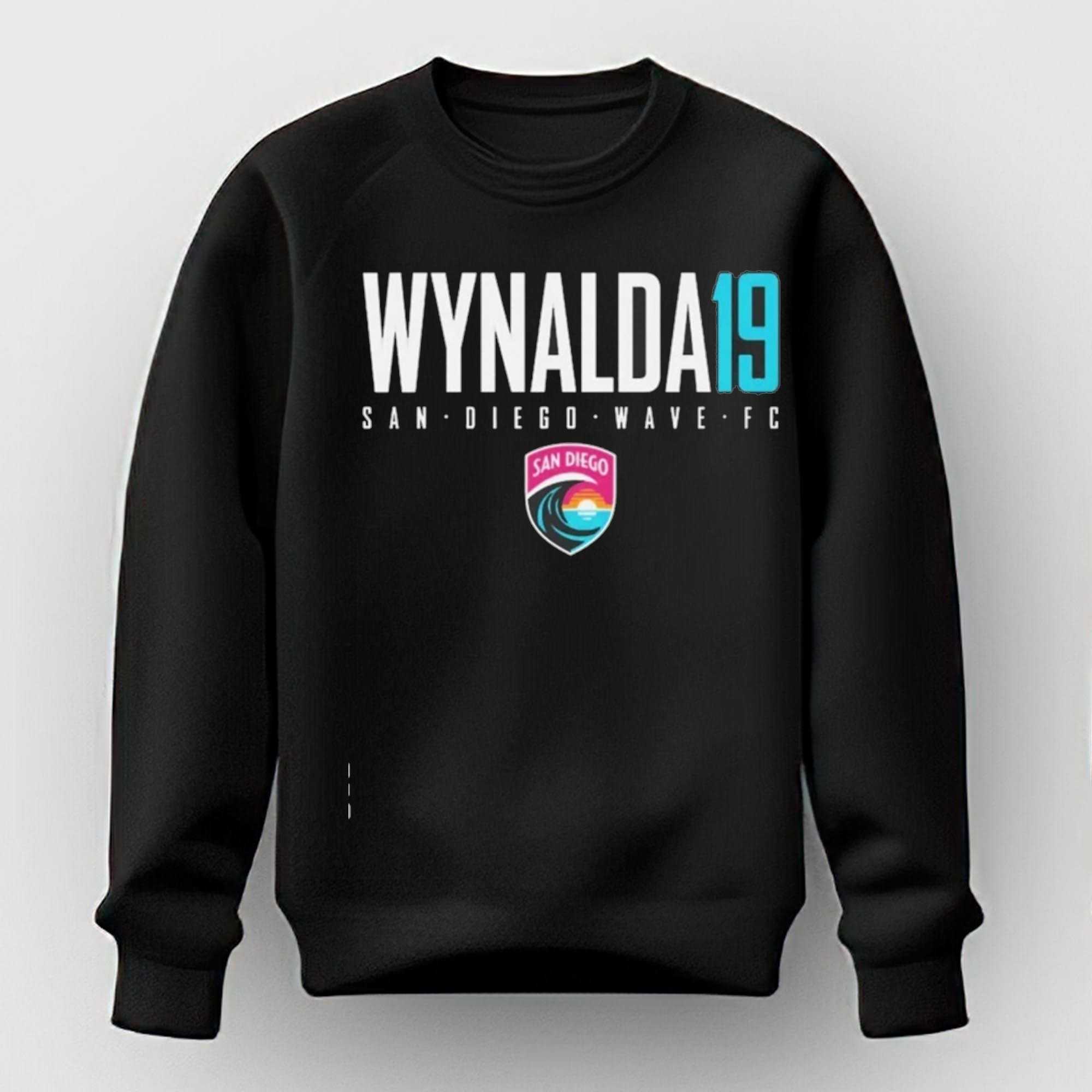 San Diego Wave FC Wynalda 19 San Diego Wave FC soccer team shirt San Diego Wave FC Wynalda 19 San Diego Wave FC soccer team shirt