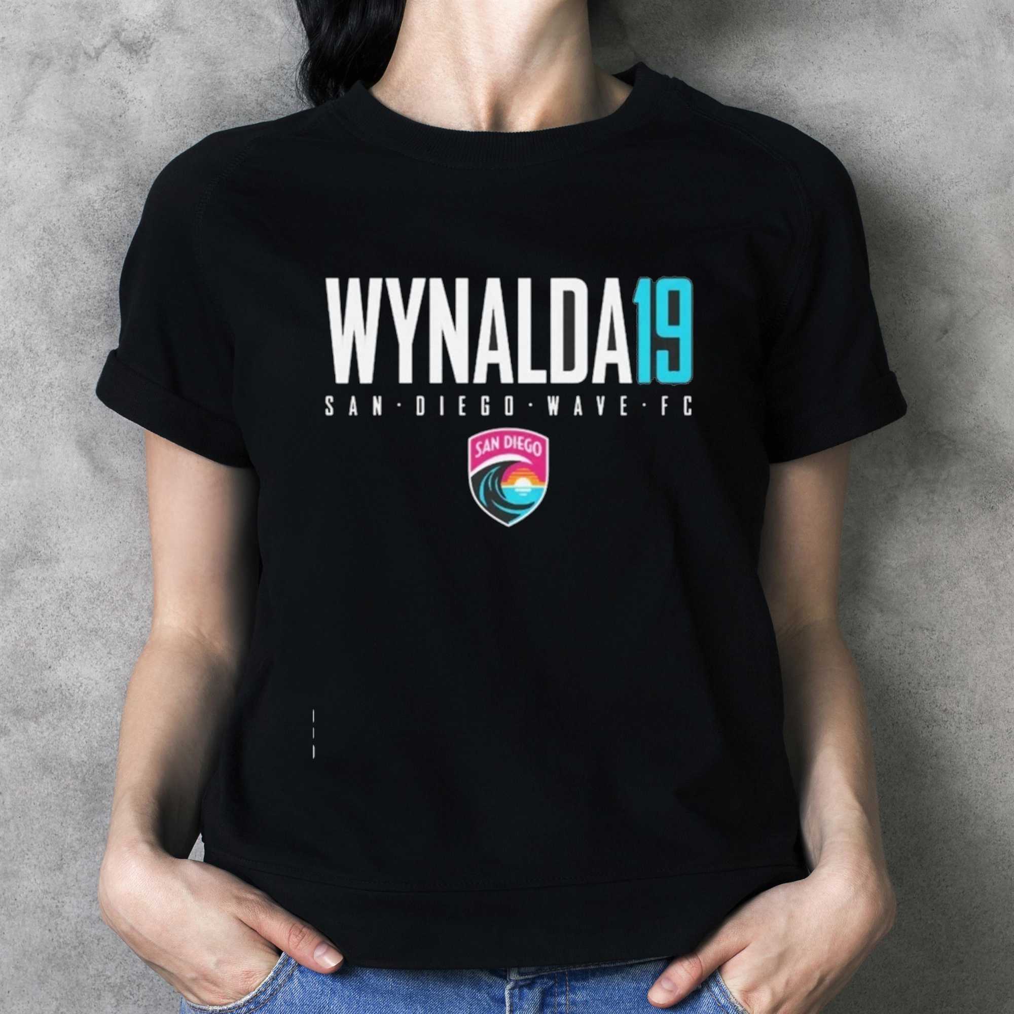 San Diego Wave FC Wynalda 19 San Diego Wave FC soccer team shirt San Diego Wave FC Wynalda 19 San Diego Wave FC soccer team shirt