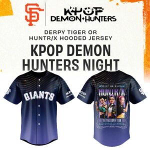 San Francisco Giants Kpop Demon Hunters Night 2026 Jersey