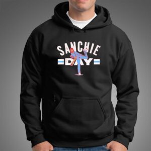 Sanchie Day Baseball Pitcher Tee Hoodie