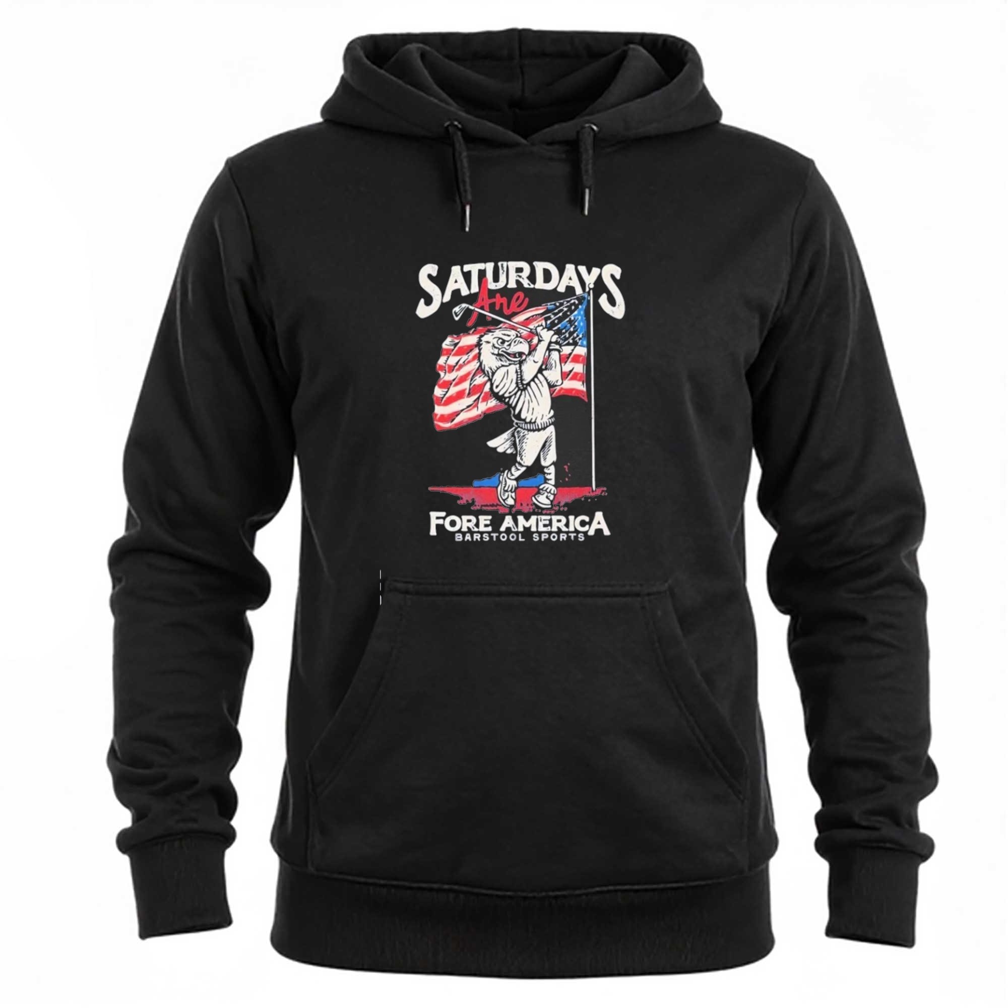 Saturdays Are Fore America Barstool Sports Eagle Golfing Tee Saturdays Are Fore America Barstool Sports Eagle Golfing Tee