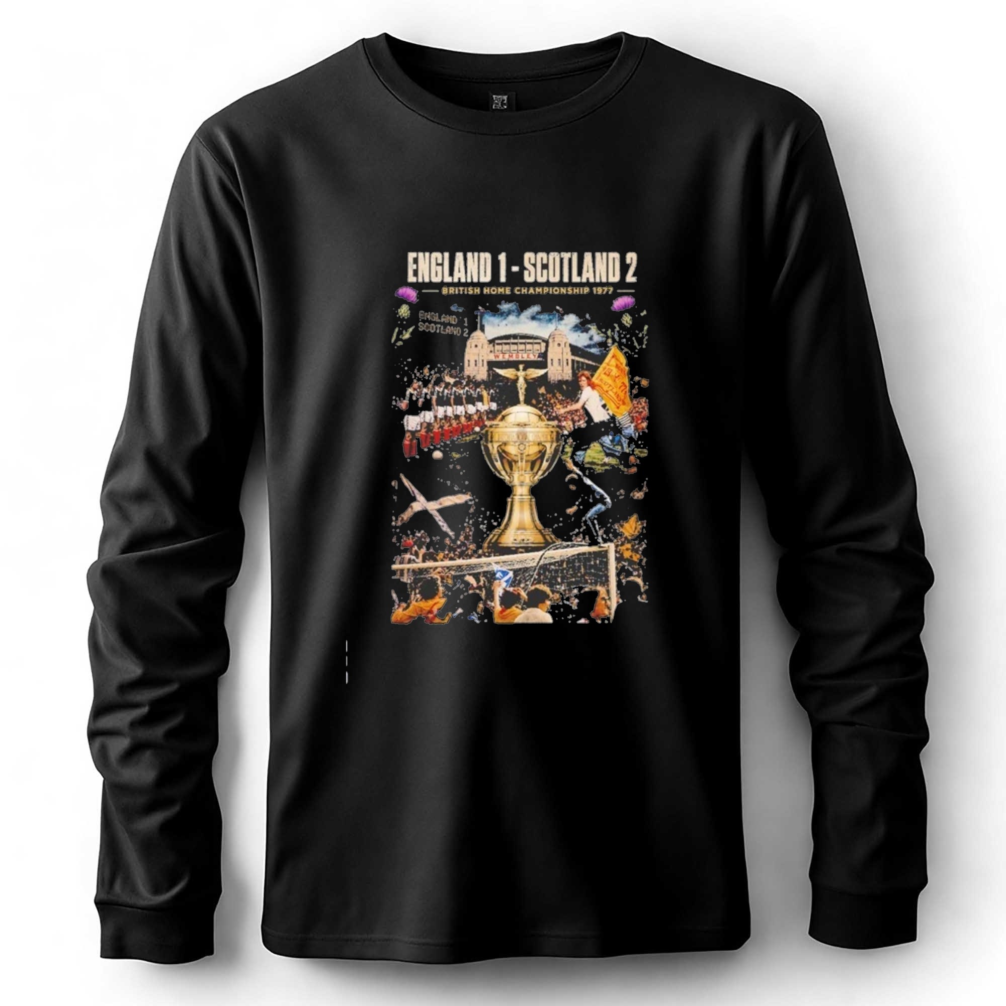 Scotland British Home Championship 1977 Football Tee Scotland British Home Championship 1977 Football Tee