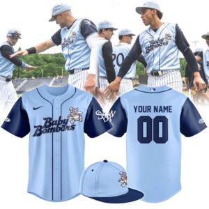 ScrantonWilkes Barre RailRiders Baby Bombers Baseball Jersey
