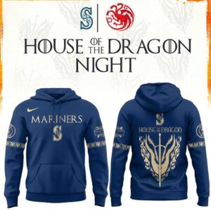 Seattle Mariners 2026 House of the Dragon Night Hoodie Shirt