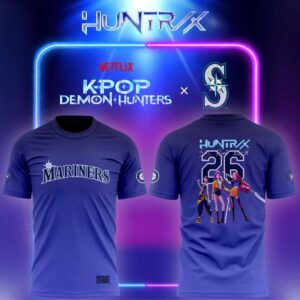 Seattle Mariners K Pop Demon Hunters Night T Shirt
