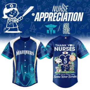 Seattle Mariners Snoopy Nurse Appreciation Night 2026 Jersey