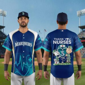 Seattle Mariners Snoopy Nurse Appreciation Night 2026 Jersey