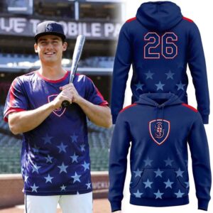 Seattle Mariners Stars Stripes Soccer 2026 Tee Hoodie