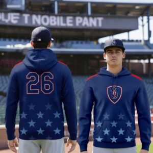 Seattle Mariners Stars Stripes Soccer 2026 Tee Hoodie