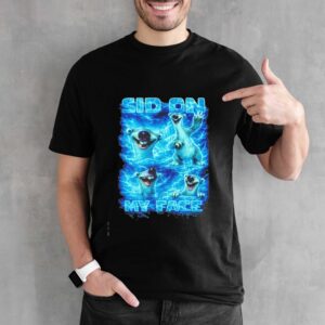 Sid on My Face Cartoon Tee