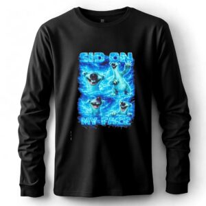 Sid on My Face Cartoon Tee