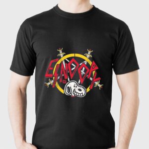 Snoop Dogg Peanuts Snoopy Slayer Heavy Metal Tee Snoop Dogg Peanuts Snoopy Slayer Heavy Metal Tee