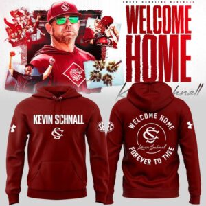 South Carolina Gamecocks Welcome Home Coach Kevin Schnall Hoodie South Carolina Gamecocks Welcome Home Coach Kevin Schnall Hoodie