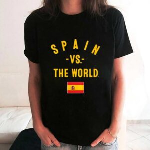 Spain Vs The World Flag Tee