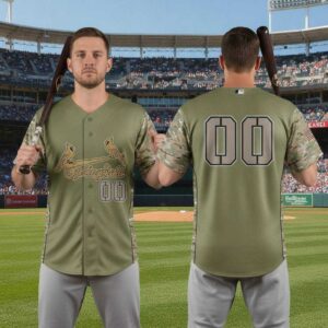 Springfield Cardinals Military Appreciation 2026 Custom Baseball Jersey