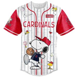 St. Louis Cardinals Peanuts Night 2026 Baseball Jersey