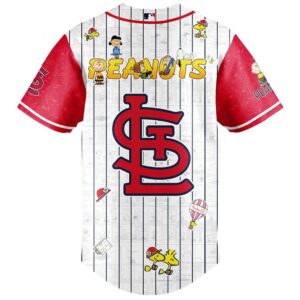 St. Louis Cardinals Peanuts Night 2026 Baseball Jersey
