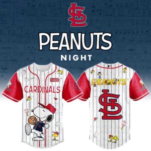 St. Louis Cardinals Peanuts Night 2026 Baseball Jersey