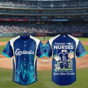 St.Louis Cardinals Snoopy Nurse Appreciation Night 2026 Jersey