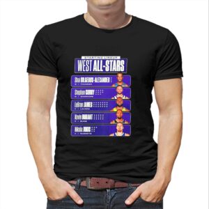 Starting Lineup West All stars Tee Starting Lineup West All stars Tee