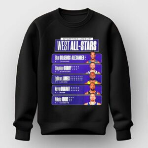 Starting Lineup West All stars Tee