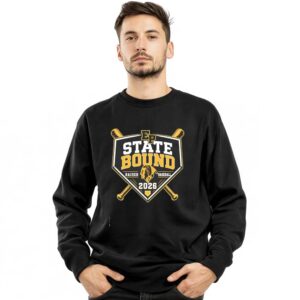 State Bound Raider Baseball Tee