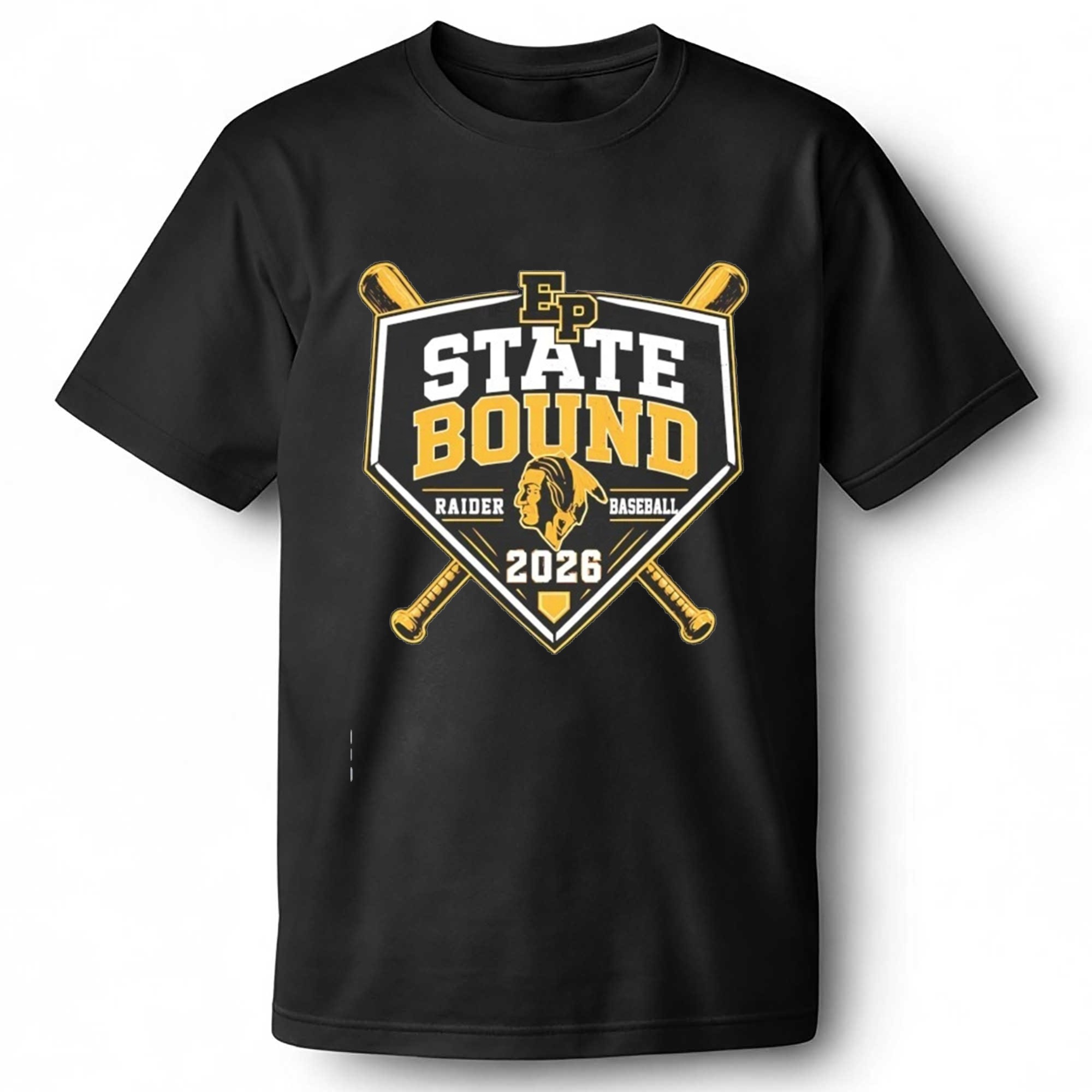 State Bound Raider Baseball Tee State Bound Raider Baseball Tee