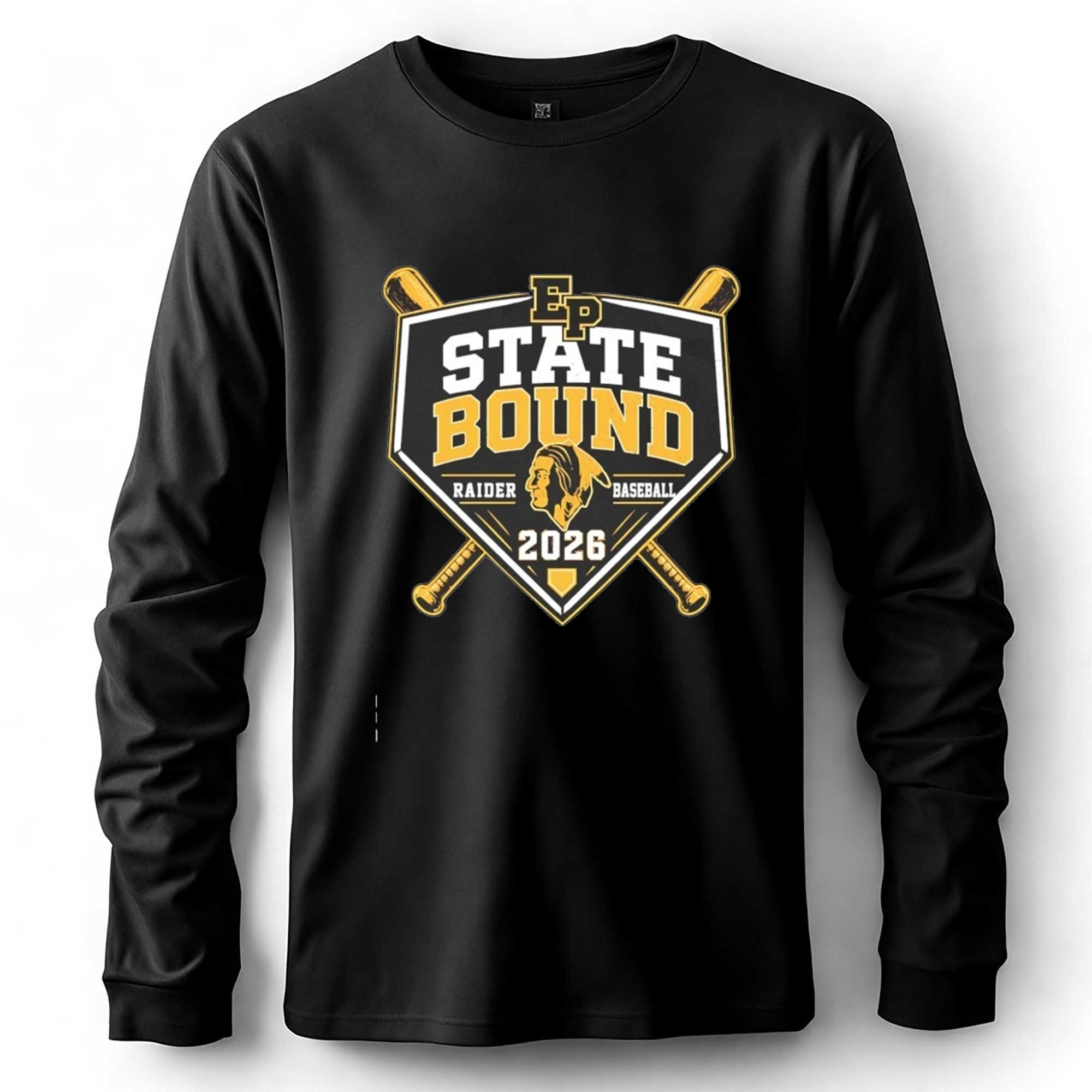 State Bound Raider Baseball Tee State Bound Raider Baseball Tee