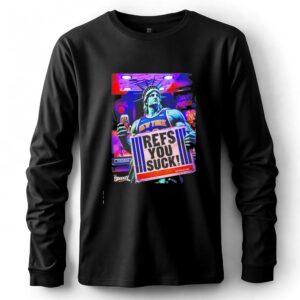 Statue of Liberty New York Knicks refs you suck Tee