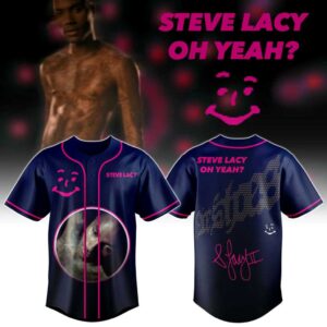 Steve Lacy Oh Yeah Album 2026 Baseball Jersey