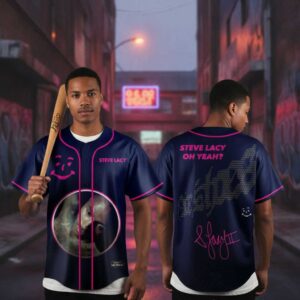 Steve Lacy Oh Yeah Album 2026 Baseball Jersey