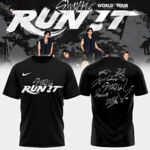 Stray Kids World Tour Run It 2026 Shirt