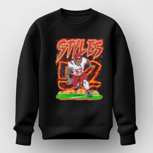 Styles Fifty Two Football Player Tee