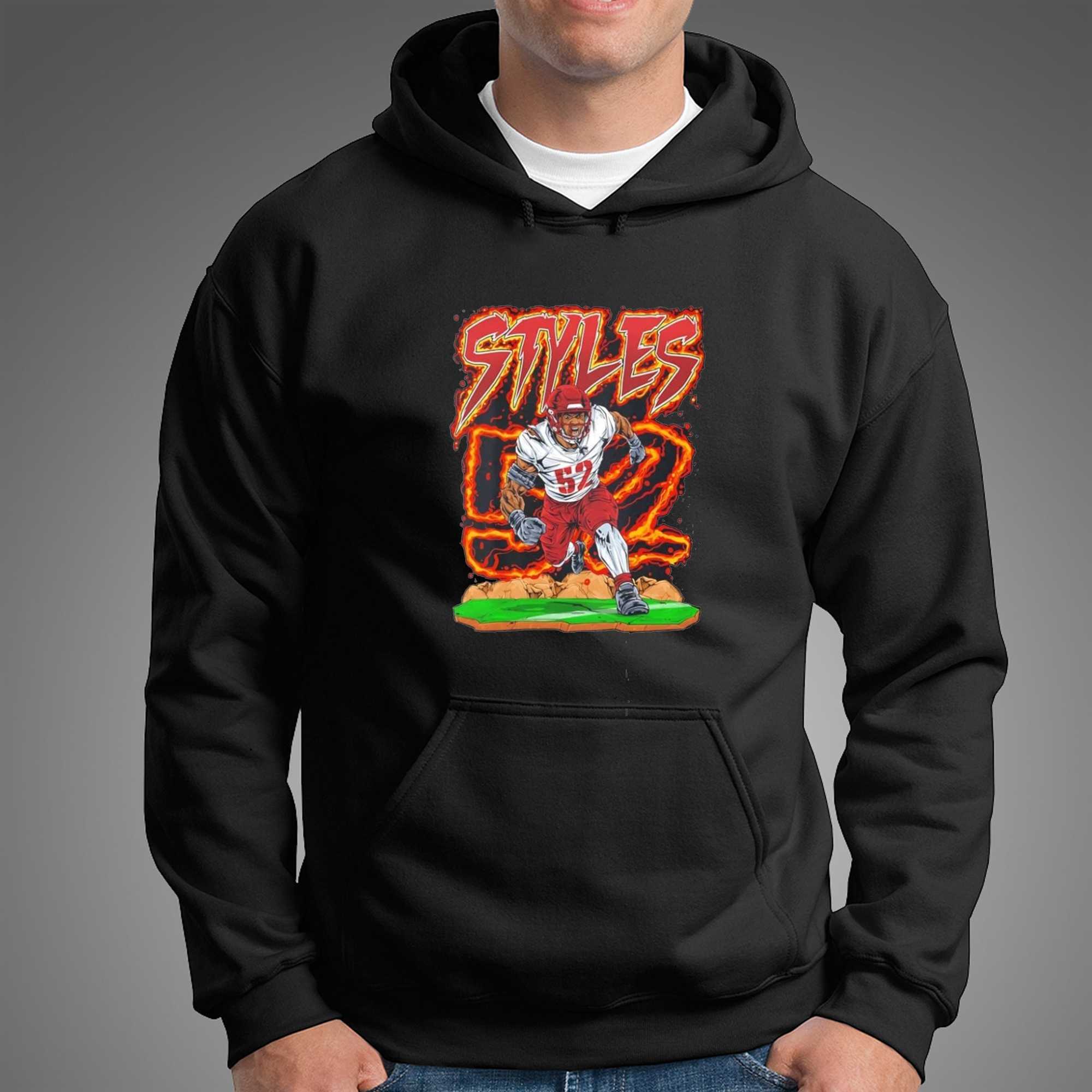 Styles Fifty Two Football Player Tee Styles Fifty Two Football Player Tee