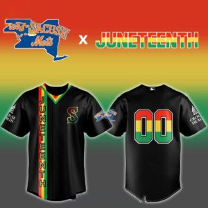 Syracuse Mets Juneteenth 2026 Night Custom MiLB Baseball Jersey