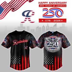 Tacoma Rainiers 250 Years USA Anniversary Jersey
