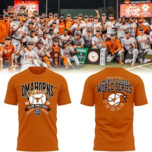 Texas Longhorns 2026 Baseball College World Series Omahorns T Shirt