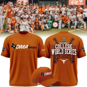 Texas Longhorns 2026 Baseball College World Series Omahorns Tee Hoodie