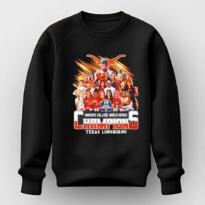 Texas Longhorns Womens College World Series 2026 Champions Softball Tee