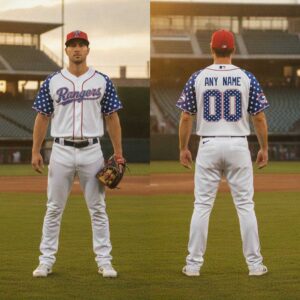 Texas Rangers America 250th Anniversary Limited Baseball Jersey