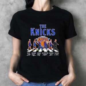 The Knicks Abbey Road Josh Hart Mikal Bridges OG Anunoby Karl Anthony Towns Jalen Brunson Tom Thibodeau Tee