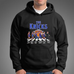 The Knicks Abbey Road Josh Hart Mikal Bridges OG Anunoby Karl Anthony Towns Jalen Brunson Tom Thibodeau Tee