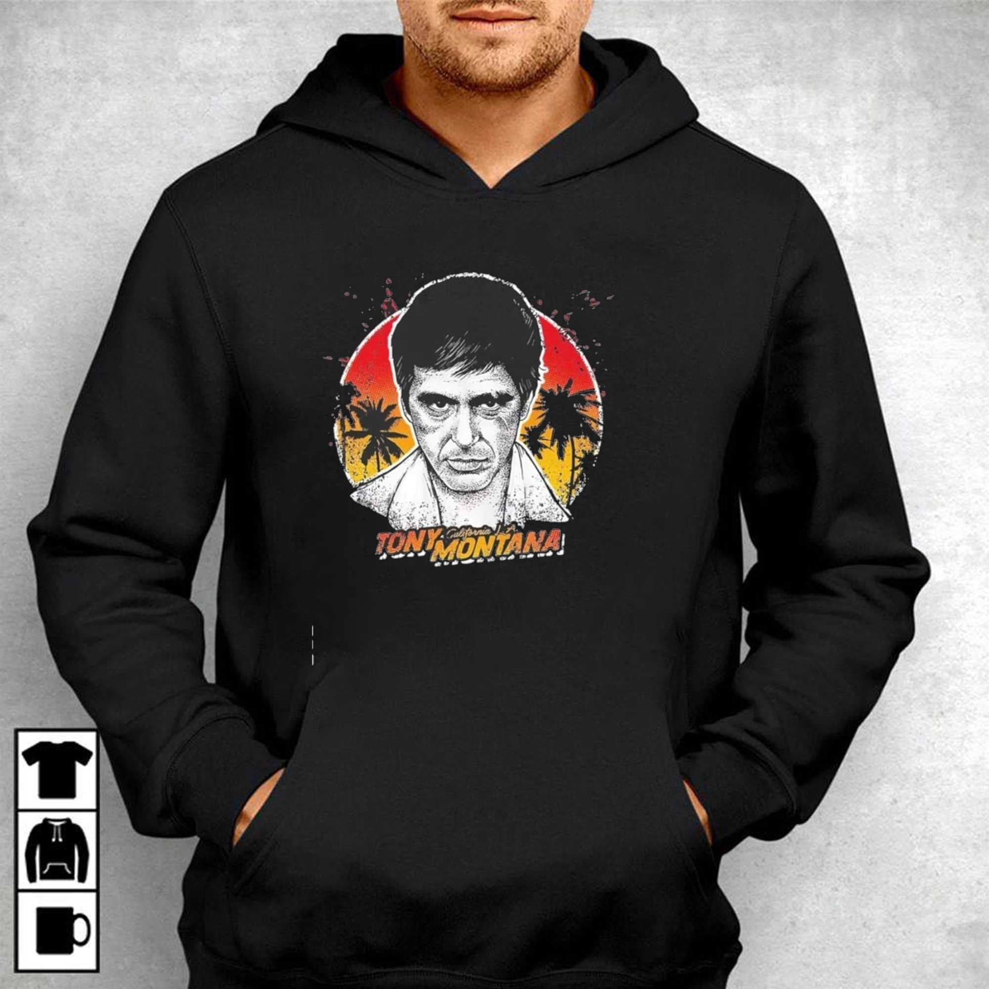 Tony Montana California La Tee Tony Montana California La Tee