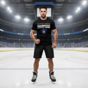 Toronto Marlies 2026 Eastern Conference Champions Black T Shirt Toronto Marlies 2026 Eastern Conference Champions Black T Shirt