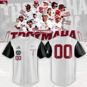 Troy Trojans Baseball 2026 Troymaha Baseball Jersey
