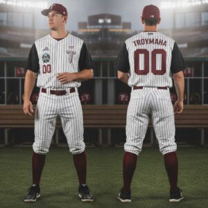 Troy Trojans Baseball 2026 Troymaha Baseball Jersey Troy Trojans Baseball 2026 Troymaha Baseball Jersey