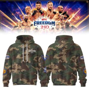 UFC Freedom 250 White House Camo Hoodie
