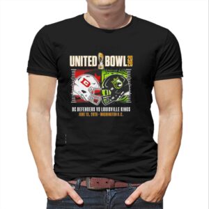 UFL United Bowl 2026 DC Defenders vs Louisville Kings Tee